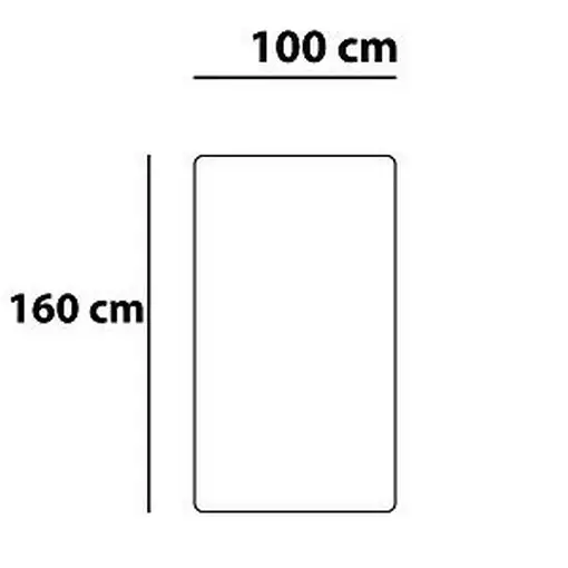 Calienta Camas Eléctrico, Medidas160x100 cm, Lavable, Polar EB1132, Briebe