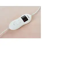 Camry Premium CR 7423 manta eléctrica y almohadilla 60 W Rosa Vellón, Poliéster