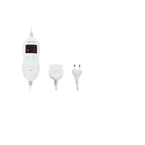 Camry Premium CR 7423 manta eléctrica y almohadilla 60 W Rosa Vellón, Poliéster