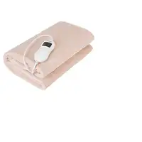 Camry Premium CR 7423 manta eléctrica y almohadilla 60 W Rosa Vellón, Poliéster