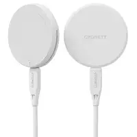 Cygnett ChargePuck Qi2.0 Auriculares, Smartphone Blanco USB Cargador inalámbrico C
