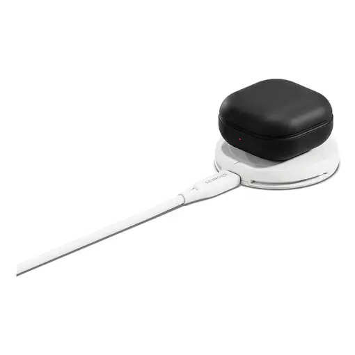 Cygnett ChargePuck Qi2.0 Auriculares, Smartphone Blanco USB Cargador inalámbrico C