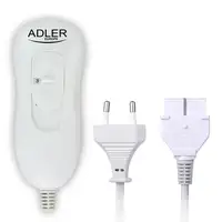 Calienta Camas Eléctrico Individual, Medidas 150x80cm, Lavable, Polar AD7425,Adler