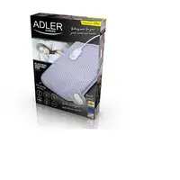 Adler AD 7415 manta eléctrica y almohadilla Gris Vellón