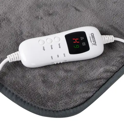 Manta Térmica Eléctrica Grande Medidas 160 x 180cm,  Lavable CR7434, Camry