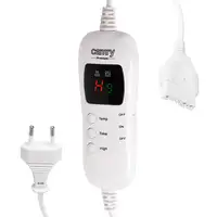 Manta Térmica Eléctrica Grande Medidas 160 x 180cm,  Lavable CR7434, Camry