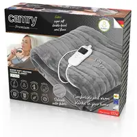 Manta Térmica Eléctrica Grande Medidas 160 x 180cm,  Lavable CR7434, Camry
