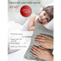 Adler ad 7427 botella eléctrica para calentar agua 360 w azul