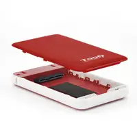 TooQ Caja externa para discos duros 2.5\ SATA I/II/III a USB 3.1 Gen1 con UASP
