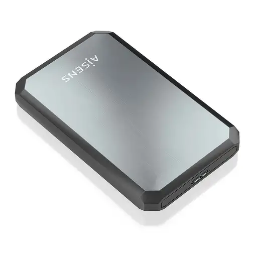 AISENS Caja externa 2.5\ ASE-2529B 9.5mm SATA a USB 3.0/USB3.1 Gen1, Negro-Gris