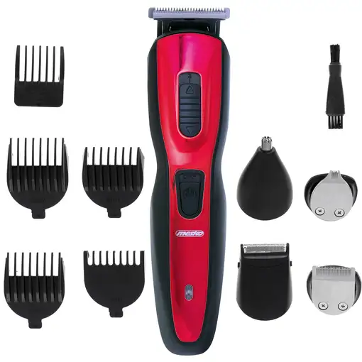 Cortapelos Hombre Maquina Afeitar Cortar Pelo y Barba, 5 Cabezales MS2931, Mesko