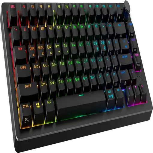 HyperX Teclado gaming Alloy Rise 75 inalámbrico