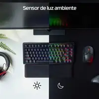 HyperX Teclado gaming Alloy Rise 75 inalámbrico