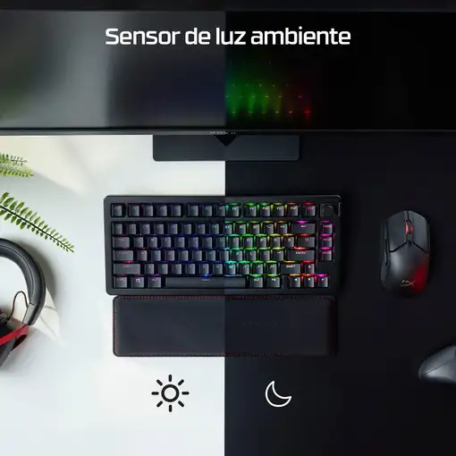 HyperX Teclado gaming Alloy Rise 75 inalámbrico