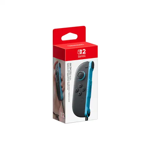Nintendo 10015100 mando y volante Negro, Azul, Rojo Bluetooth Palanca de mando Ana