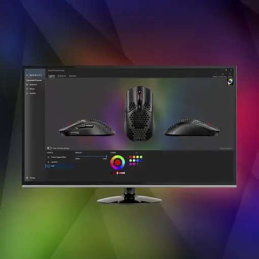 Ratón gaming HyperX Pulsefire Haste (negro)