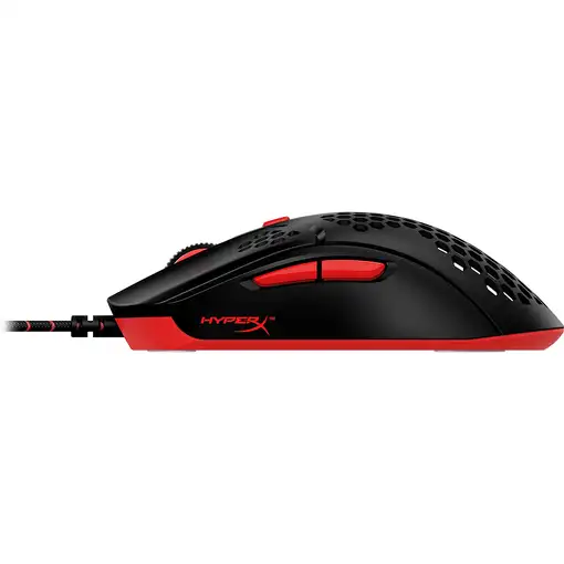 Ratón gaming HyperX Pulsefire Haste (negro-rojo)