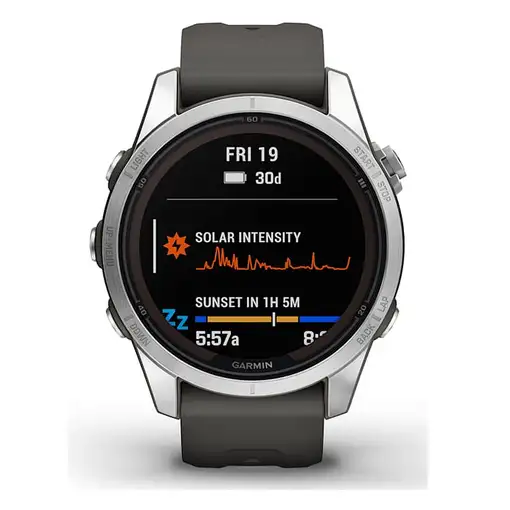 Garmin fēnix 7S Pro 3,05 cm (1.2") MIP 42 mm Digital 240 x 240 Pixeles Pantalla tá