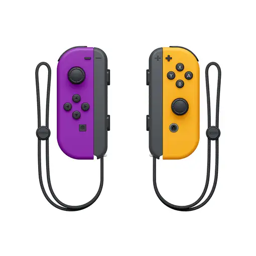 Nintendo Joy-Con Negro, Naranja, Púrpura Bluetooth Gamepad Analógico/Digital Ninte