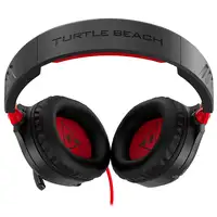 Turtle Beach Recon 70 Auriculares Alámbrico Diadema Juego Negro, Rojo