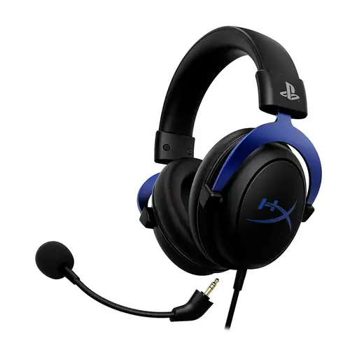 HyperX Cloud - Gaming Headset - PS5-PS4 (Black-Blue) Auriculares Alámbrico Diadema