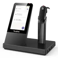 Yealink WH67 Teams Auriculares Inalámbrico gancho de oreja, Diadema, Banda para cu