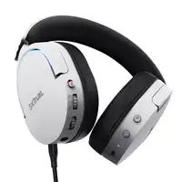 Trust GXT 491W FAYZO Auriculares Inalámbrico y alámbrico Diadema Juego USB Tipo C