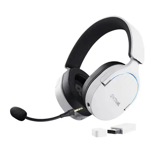 Trust GXT 491W FAYZO Auriculares Inalámbrico y alámbrico Diadema Juego USB Tipo C