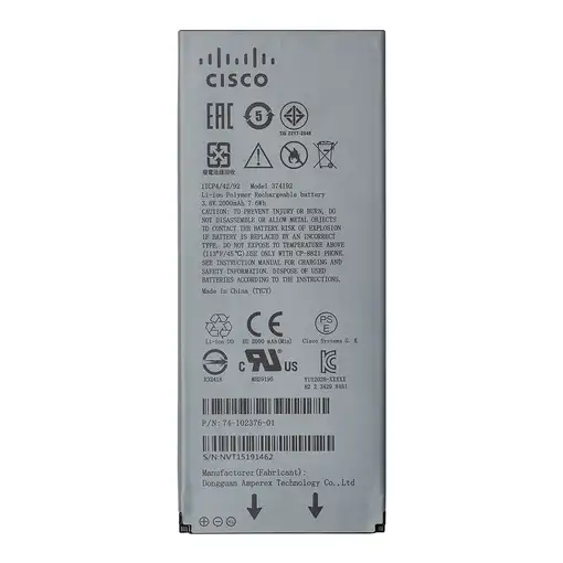 Cisco CP-BATT-8821= pieza de repuesto para teléfono y accesorio Batería