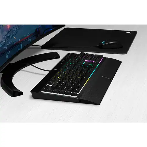 Corsair K55 RGB PRO teclado Juego USB QWERTY Español Negro