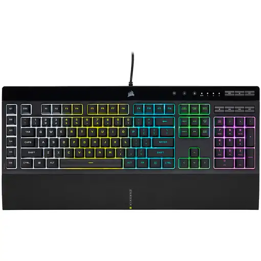 Corsair 4-1 Gaming Bundle teclado Ratón incluido Juego USB QWERTY Italiano Negro