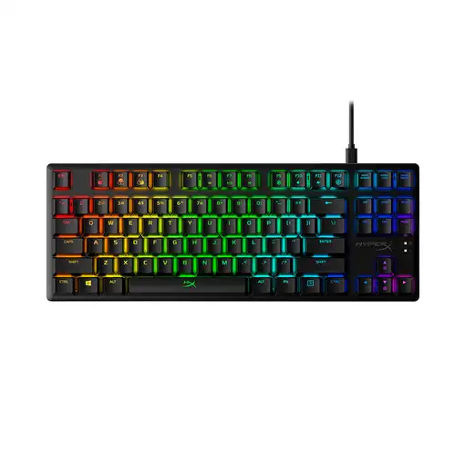 Teclado mecánico gaming HyperX Alloy Origins Core - HX Red (distribución de EE. UU Teclado mecánico gaming HyperX Alloy Origins Core - HX Red (distribución de EE. UU