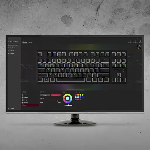 Teclado mecánico gaming HyperX Alloy Origins Core - HX Red (distribución de EE. UU