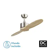 Ventilador DC Leste níquel 2 aspas sin luz