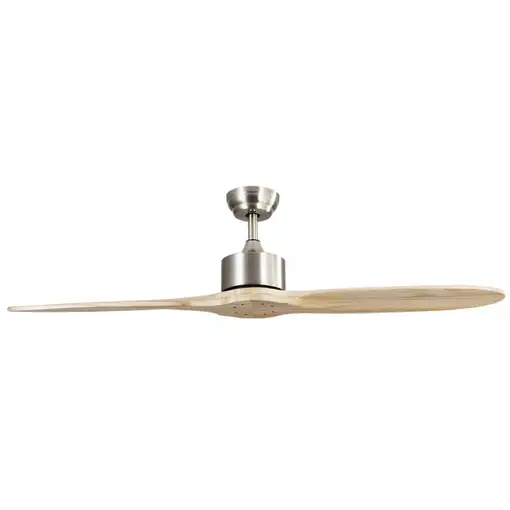 Ventilador DC Leste níquel 2 aspas sin luz