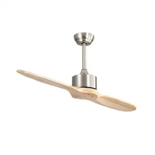 Ventilador DC Leste níquel 2 aspas sin luz