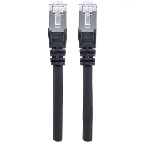 Intellinet 318846 cable de red Negro 30 m Cat6a S/FTP (S-STP)