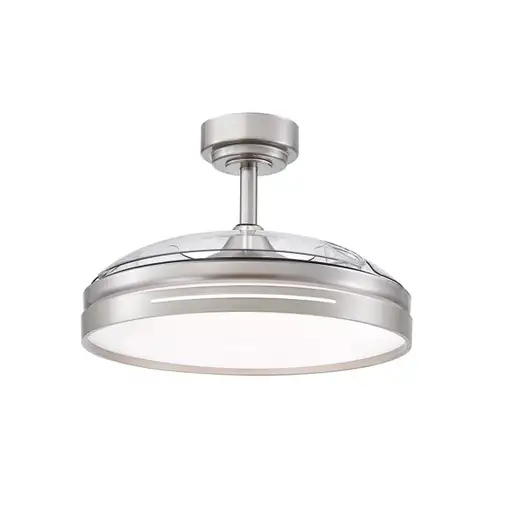 Ventilador DC 72W Micenas, 3 aspas, 6 velocidades, LED regulable