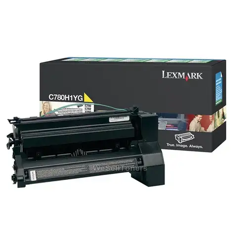 Lexmark C780H1YG cartucho de tóner 1 pieza(s) Original Amarillo
