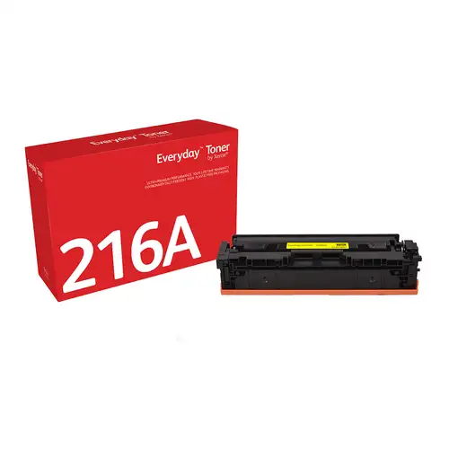 Everyday El tóner ™ Amarillo de Xerox es compatible con HP 216A (W2412A), Capacida