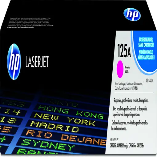 HP Cartucho de tóner original LaserJet 125A magenta