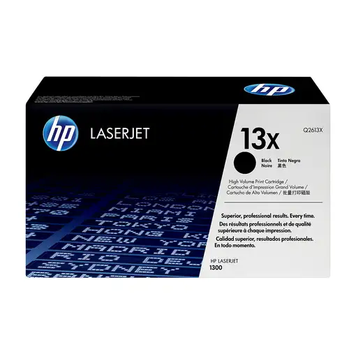 HP Cartucho de tóner original LaserJet 13X de alta capacidad negro HP Cartucho de tóner original LaserJet 13X de alta capacidad negro