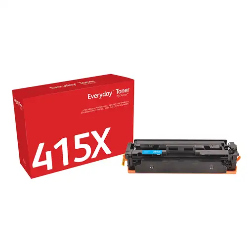 Everyday El tóner ™ Cian de Xerox es compatible con HP 415X (W2031X), Capacidad al