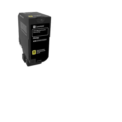 Lexmark 74C2HYE cartucho de tóner 1 pieza(s) Original Amarillo