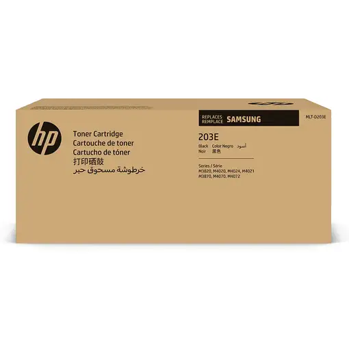 Samsung Cartucho de tóner MLT-D203E negro de capacidad superior