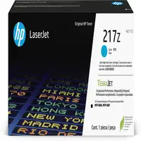 HP Cartucho de tóner Original LaserJet 217Z de ultra alta capacidad cian