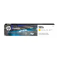 HP Cartucho original PageWide 981A amarillo