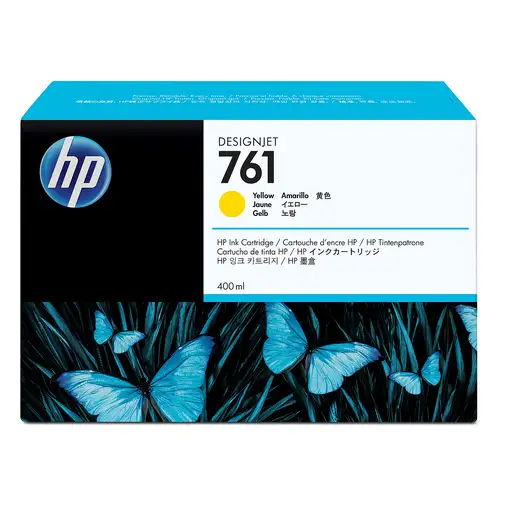 HP Cartucho de tinta DesignJet 761 amarillo de 400 ml