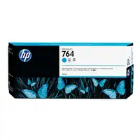 HP Cartucho de tinta cian 764 de 300 ml