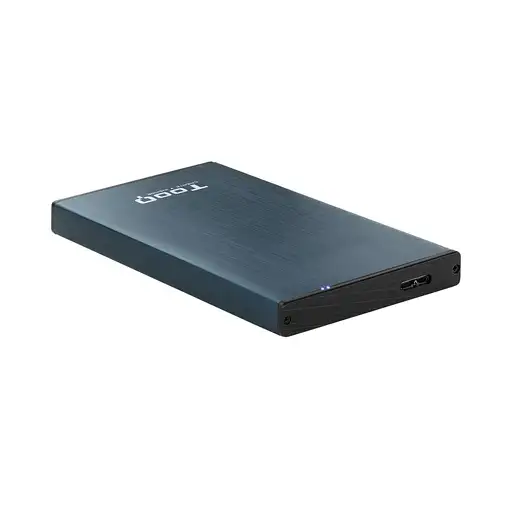 TooQ TQE-2527PB caja para disco duro externo Caja de disco duro (HDD) Negro, Marin